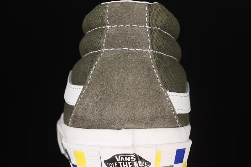 All categories Vans Vans series Vans Mid Vans China Special offer Vans SK8-Mid Reissue Vans squirrel green China casual shoes VN0A391F2BM
